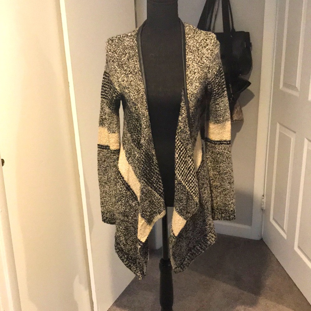 RD style open cardigan